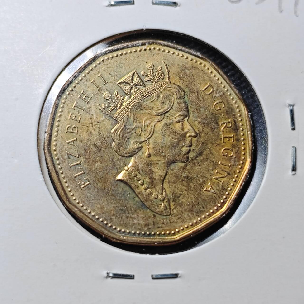 KK钱币收藏小铺  第363场  2月预留时间 周末发货  加拿大1元