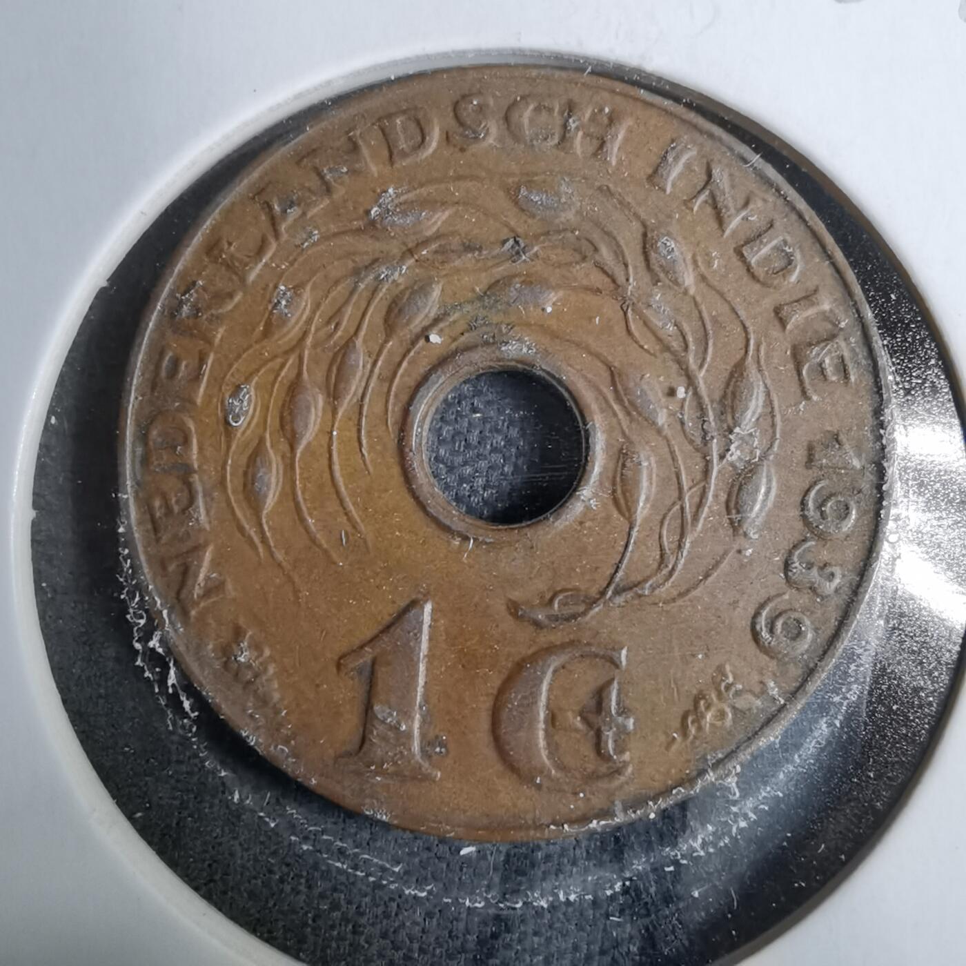 沼泽如烟--第889场 荷属东印度1939年一分