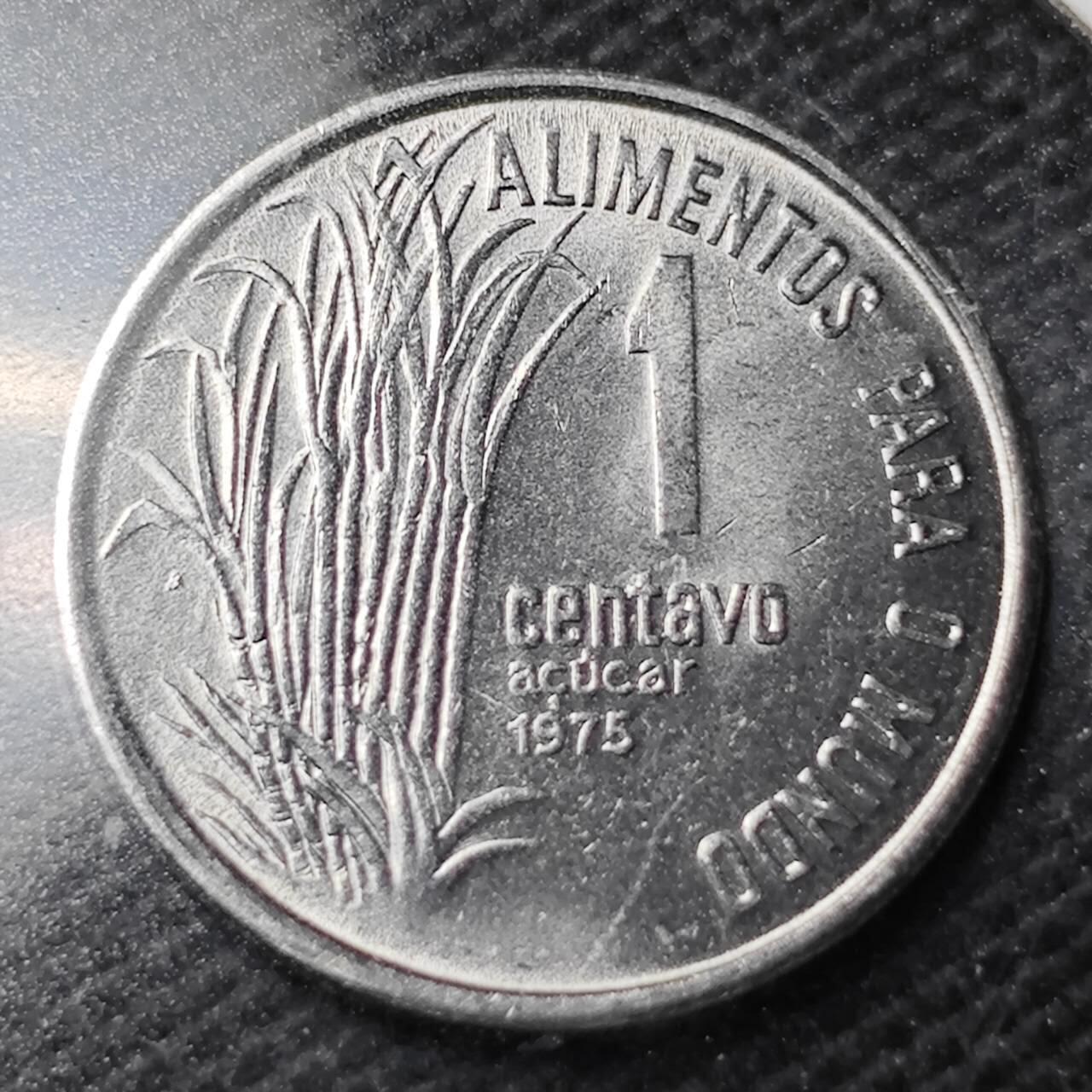 KK钱币收藏小铺  第363场  2月预留时间 周末发货  1975巴西1分纪念币 好品