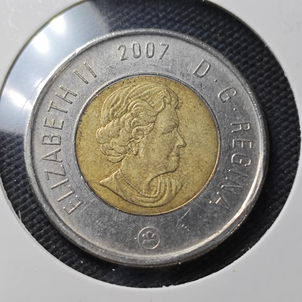 KK钱币收藏小铺  第363场  2月预留时间 周末发货  加拿大2元