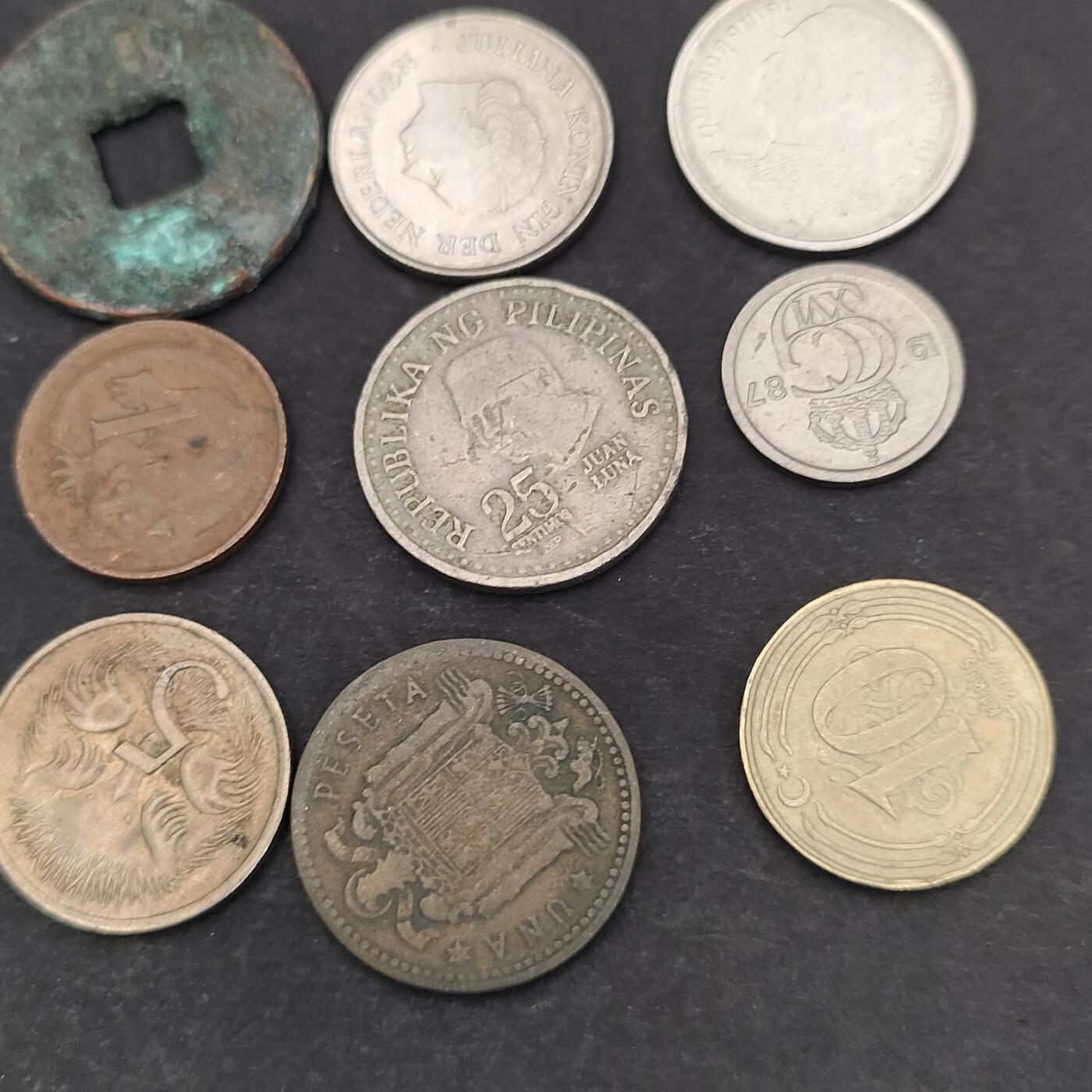 猩哥外币小铺➨【第200场】 硬币12个