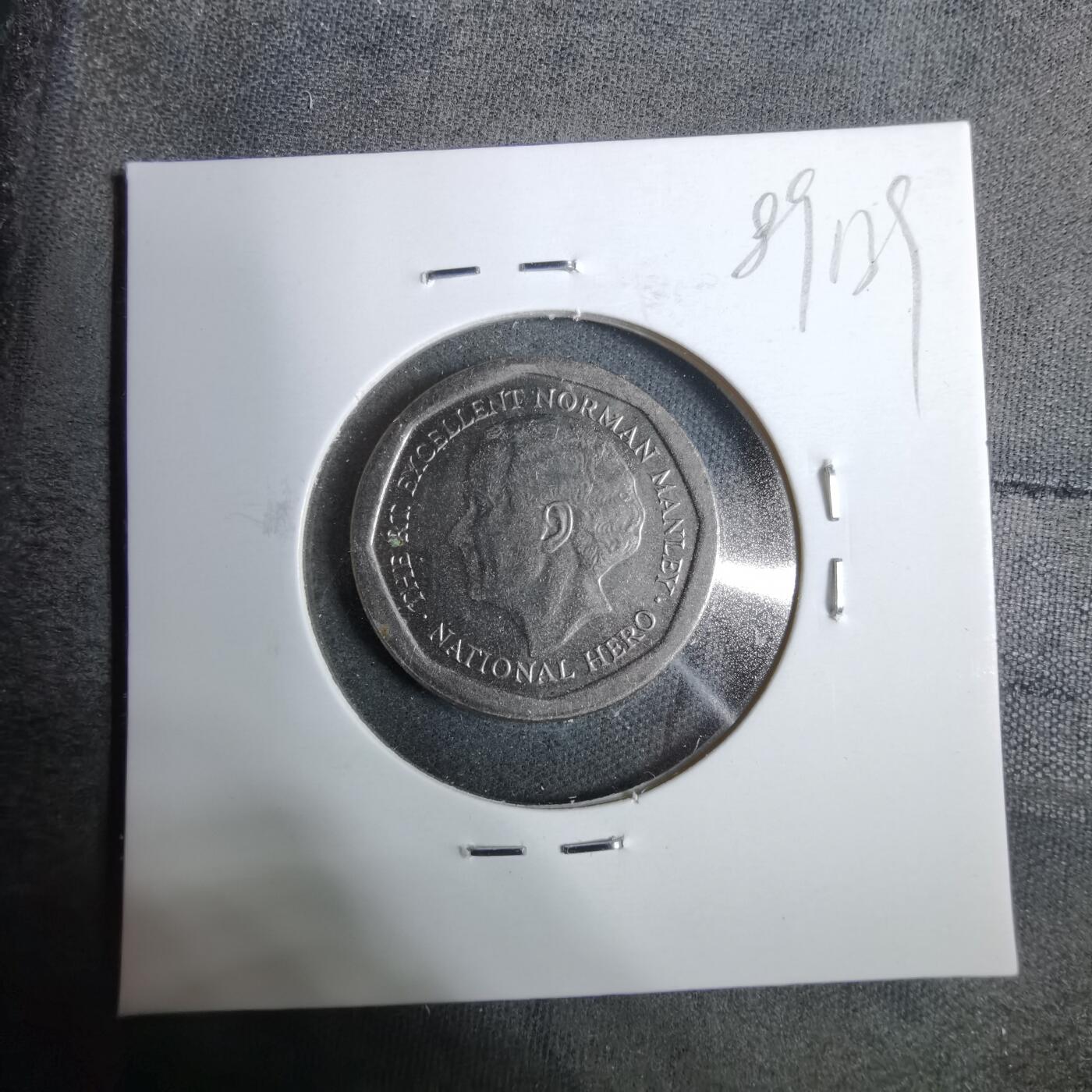 沼泽如烟--第889场 牙买加1994年五元