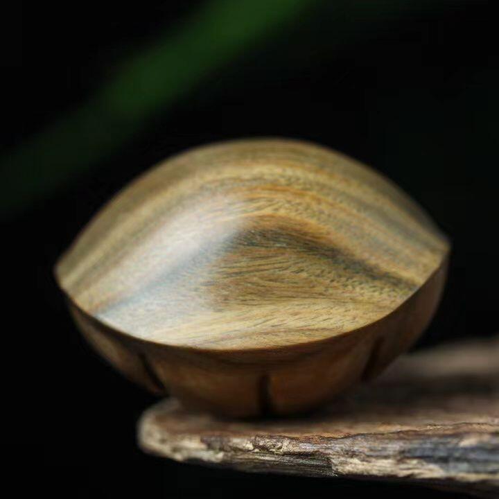 听雨轩（16）木雕 绿檀木雕富甲天下手把件