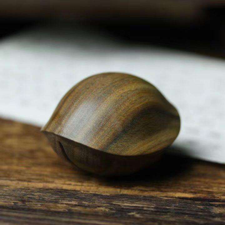 听雨轩（16）木雕 绿檀木雕富甲天下手把件