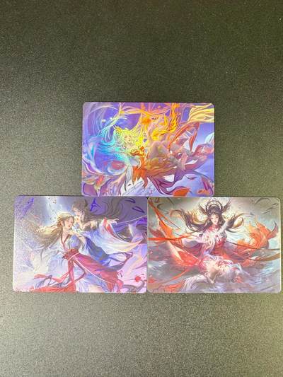 NO.14 好又多金牌大场，双11狂欢！每周一站式配齐，方便凑单！（周6晚8点截拍，卖家送拍0抽成！） - 鸡腿卡牌 火灵儿古风妹卡 彩闪 3张