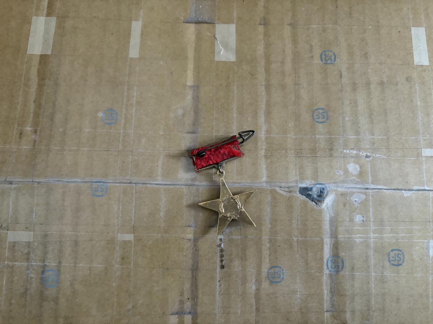 越南社会主义共和国英雄勋章 金星章  勋章奖章徽章帽章纪念章符号 品相如图 非偏远地区包顺丰 二手物品售出不退不换