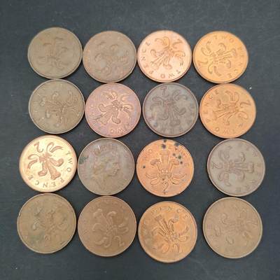 猩哥外币小铺➨【第200场】 - 2便士16个