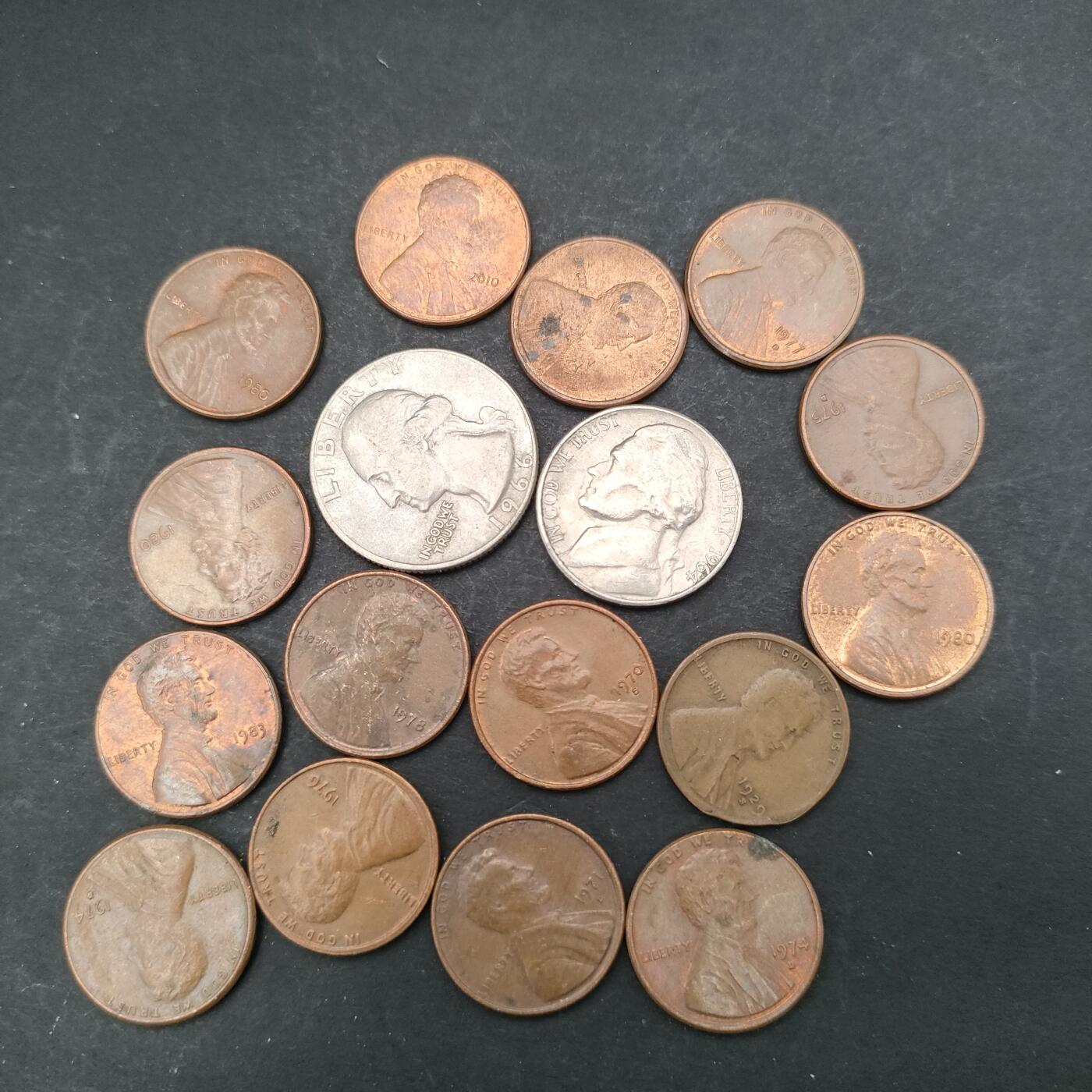 猩哥外币小铺➨【第200场】 美国17个