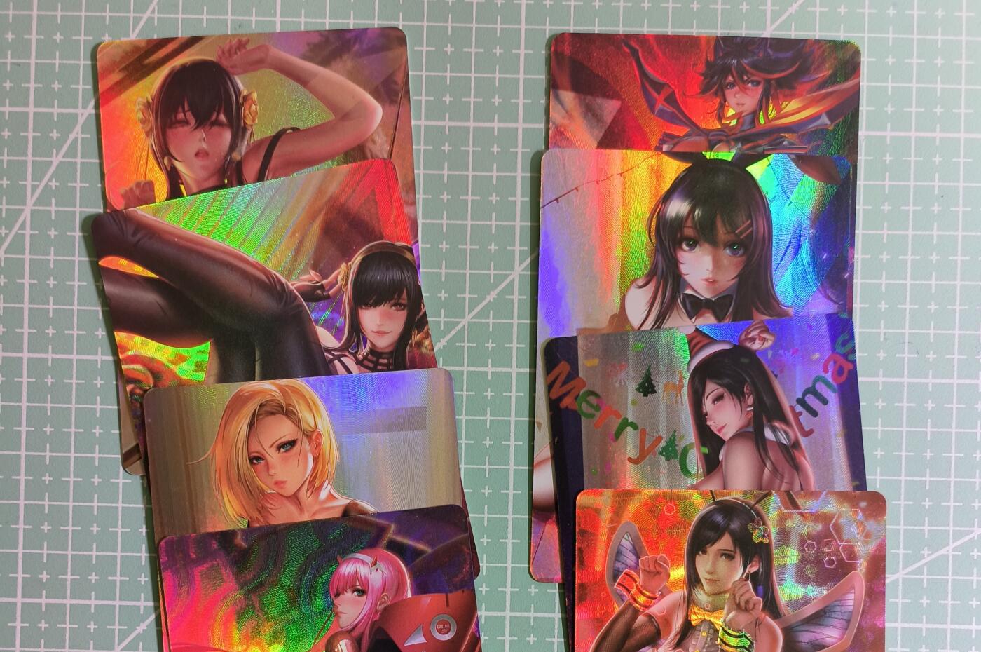 C先生卡牌 第15期 元集纪·刷子签·罐儿签·毒瘤签(持续收拍品中...) 【彩闪】自制卡《游戏·动漫·卡通》组合① 8张