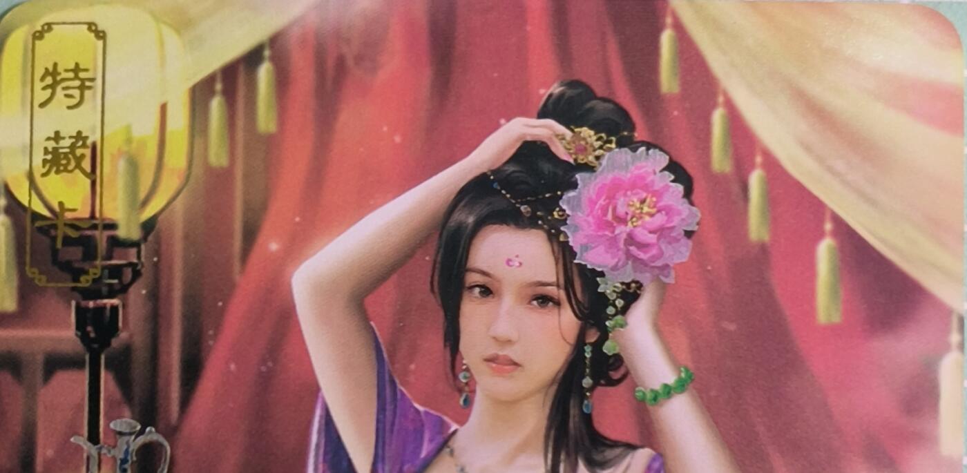 C先生卡牌 第15期 元集纪·刷子签·罐儿签·毒瘤签(持续收拍品中...) 【彩闪】卡将文创《绝代芳华》万贞儿  艺术卡