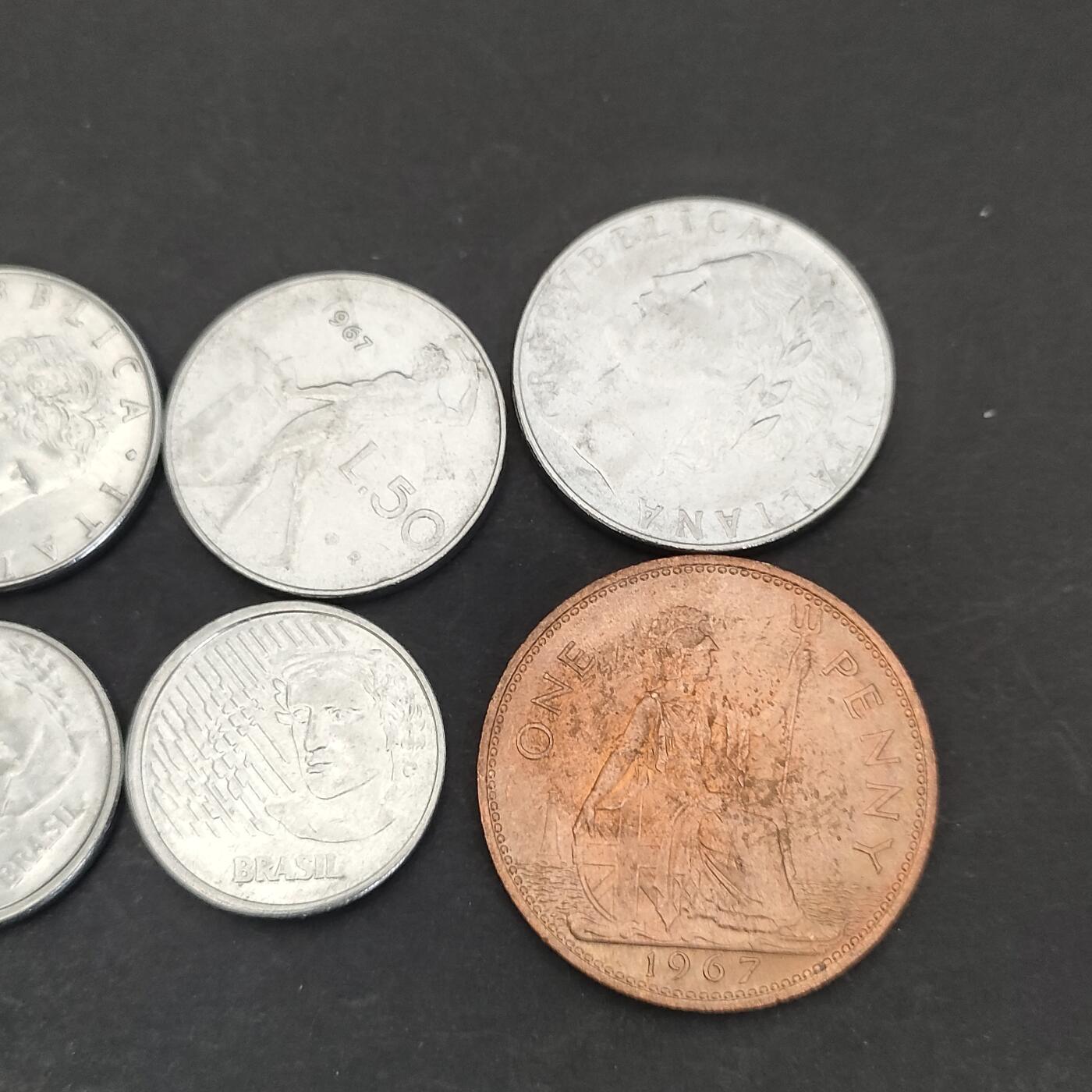 猩哥外币小铺➨【第200场】 硬币7个