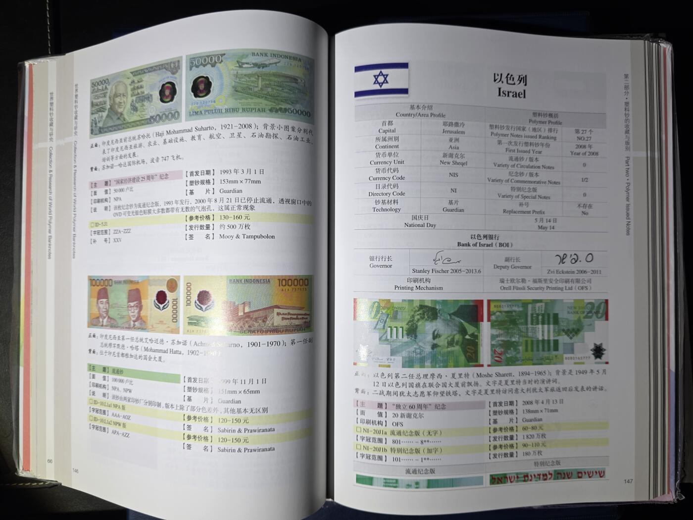 叁拾收藏第33期 《世界钱币上的名人》+《世界塑料钞收藏与研究》图书2本 全新品质，定价128元+168元  全新