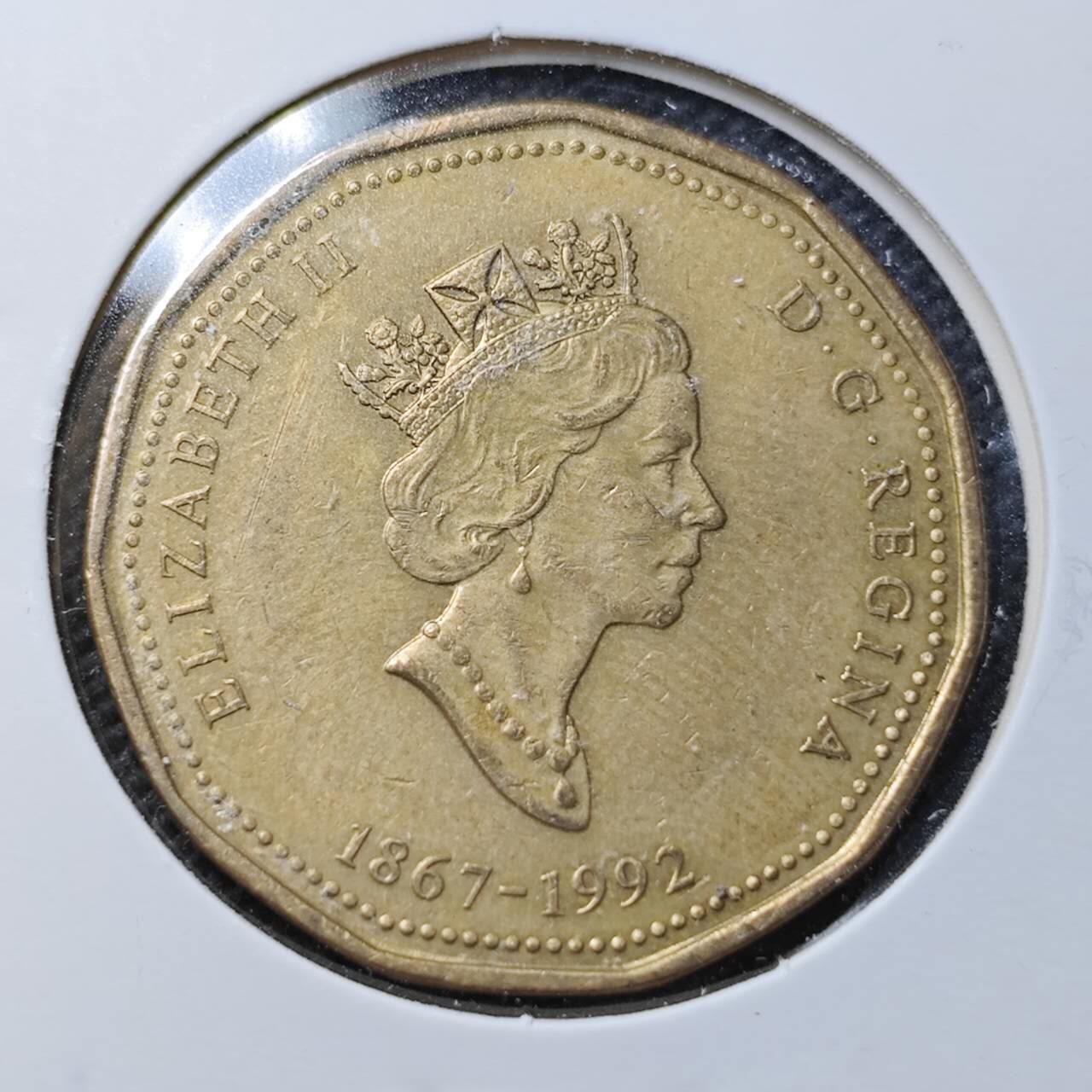 KK钱币收藏小铺  第363场  2月预留时间 周末发货  加拿大1元纪念币