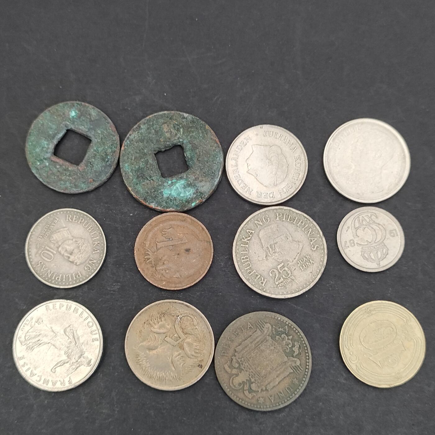 猩哥外币小铺➨【第200场】 硬币12个