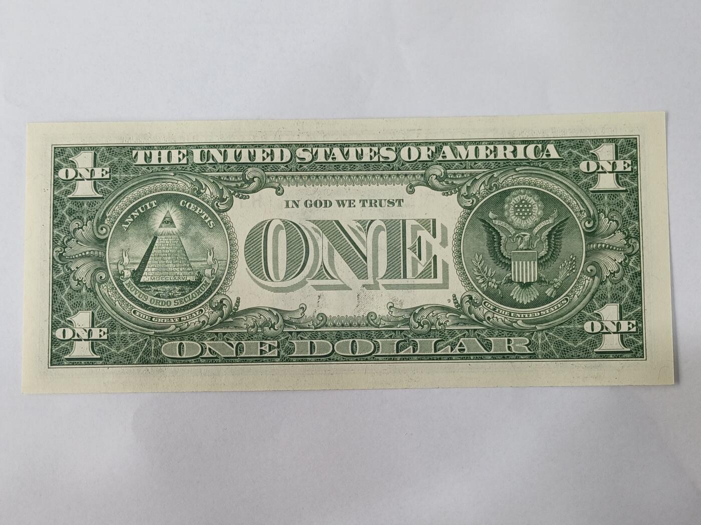 【游宝拍卖】乙巳蛇年84期  美国-1美元【SERIES-2021 H8圣路易斯版 全新UNC】