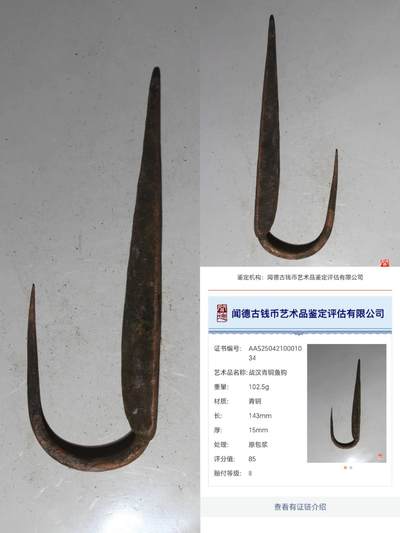 定价杂件专场 - 鱼钩14厘米超大，闻德二级赔付，