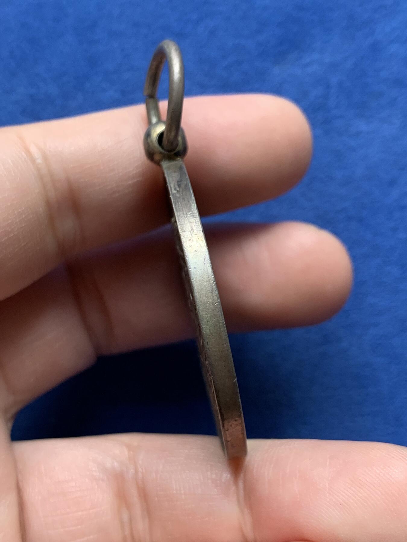 《竞宝斋》第434场 周日，周一2场连拍 （全场包邮） 1891年法国吕格尔市音乐银质奖章 31.5克 40.3mm