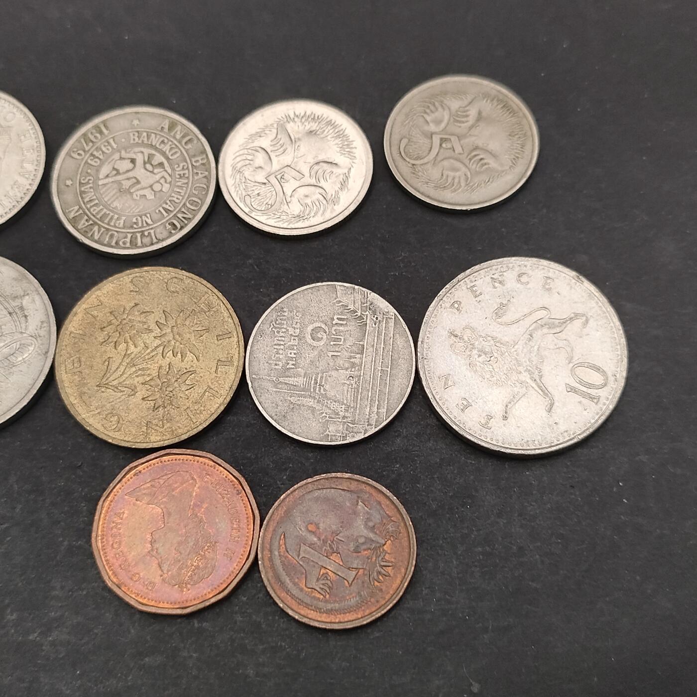 猩哥外币小铺➨【第200场】 硬币10个