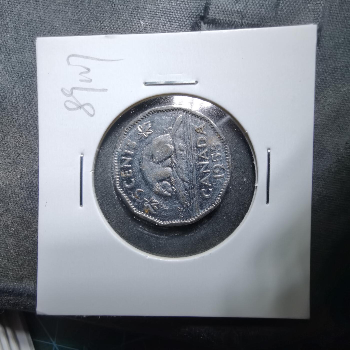 沼泽如烟--第889场 加拿大1953年五分