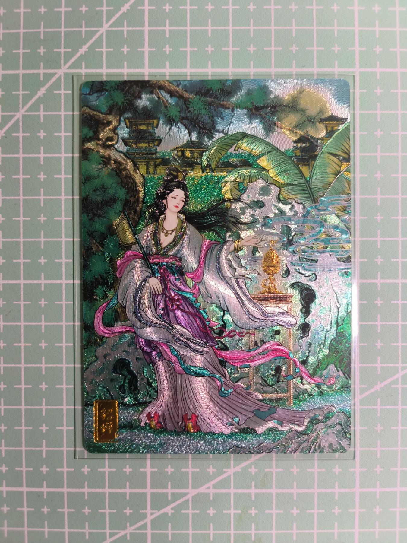 C先生卡牌 第15期 元集纪·刷子签·罐儿签·毒瘤签(持续收拍品中...) 【粗闪】奇点卡牌《盲包系列》貂蝉