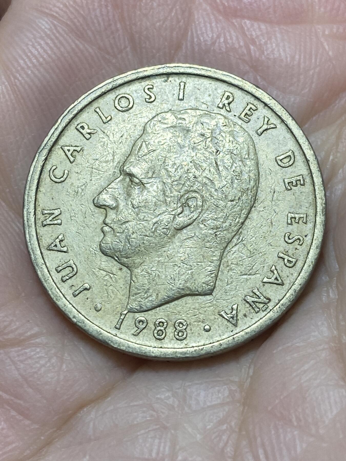 2025年第一百二十一场(总第一百四十七场）外国好品散币(免佣金) 西班牙🇪🇸1988年100比塞塔