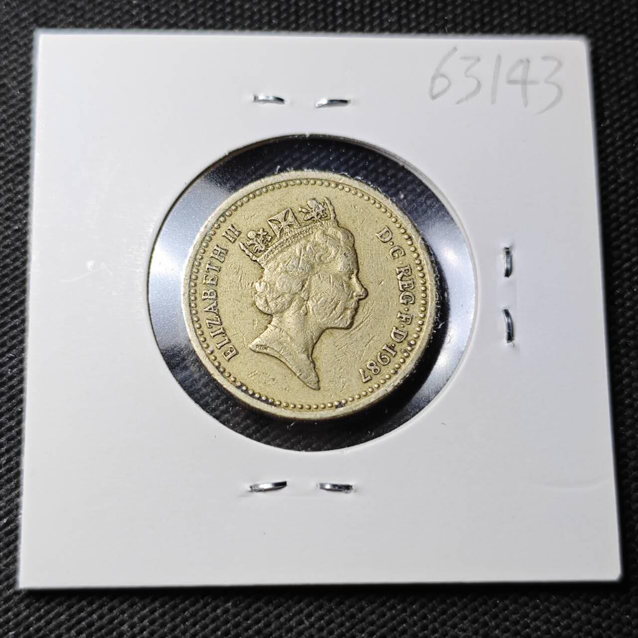 KK钱币收藏小铺  第363场  2月预留时间 周末发货  英国1镑