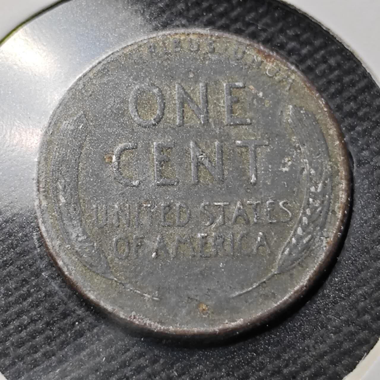 KK钱币收藏小铺  第363场  2月预留时间 周末发货  1943美国1分铁币