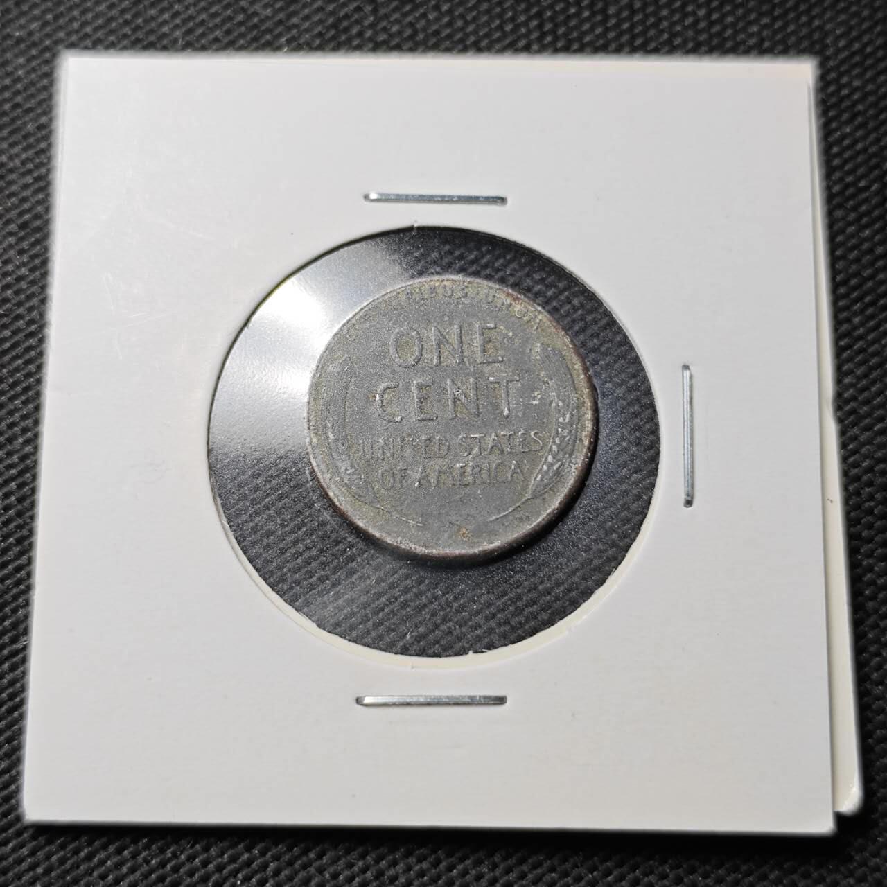 KK钱币收藏小铺  第363场  2月预留时间 周末发货  1943美国1分铁币