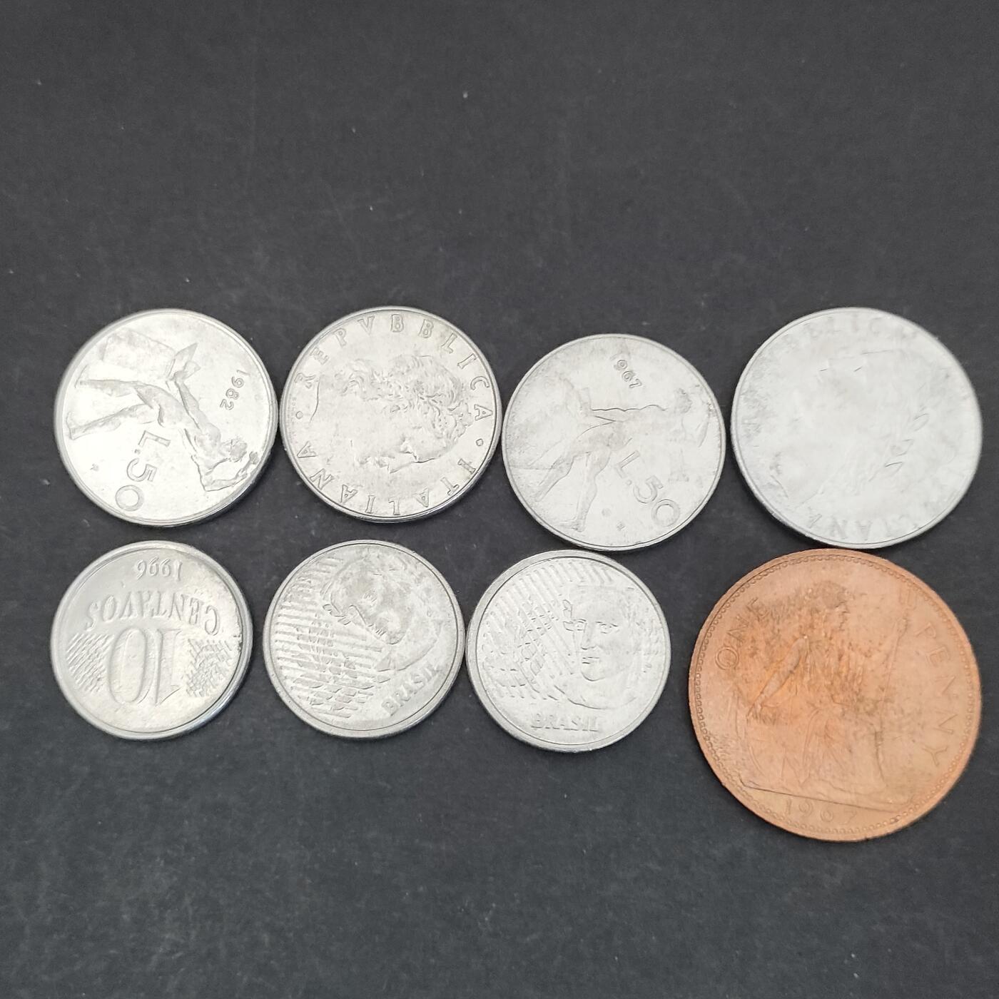 猩哥外币小铺➨【第200场】 硬币7个