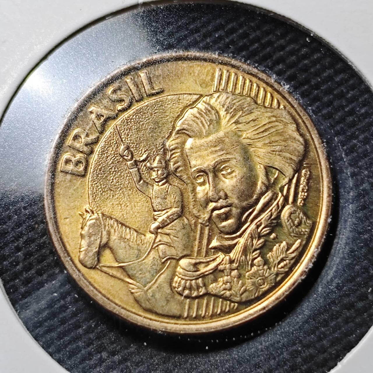 KK钱币收藏小铺  第363场  2月预留时间 周末发货  巴西10分 好品铜币