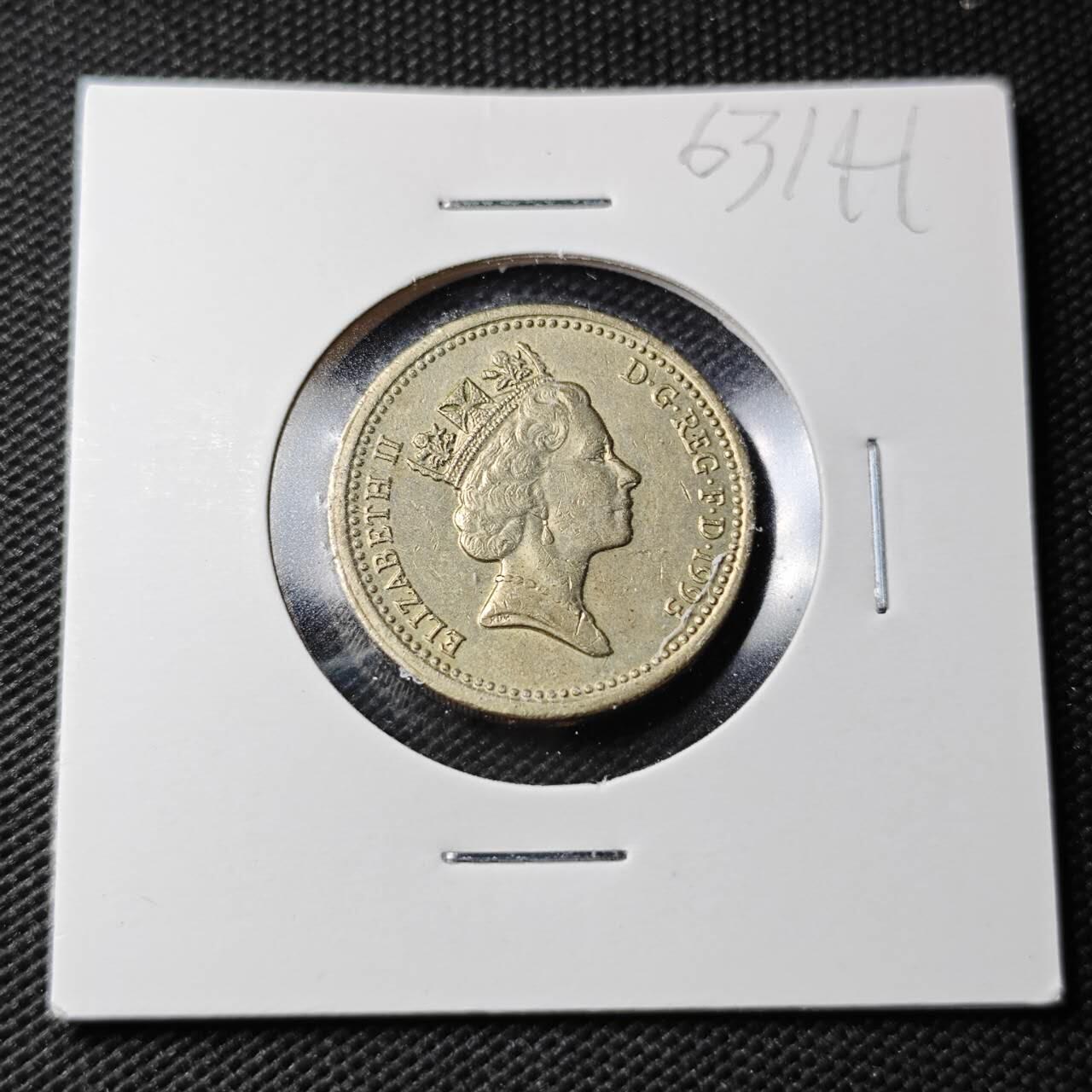 KK钱币收藏小铺  第363场  2月预留时间 周末发货  英国1镑