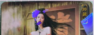 C先生卡牌 第15期 元集纪·刷子签·罐儿签·毒瘤签(持续收拍品中...) - 【彩闪】卡将文创《绝代芳华》李清照  艺术卡