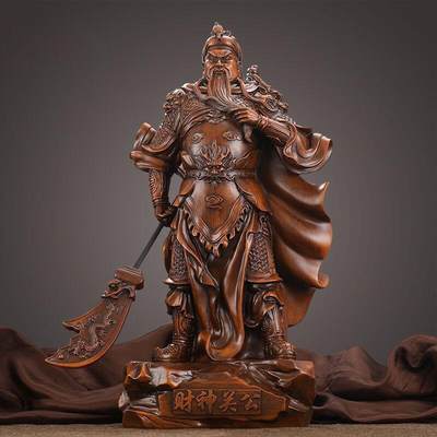 听雨轩（15） - 武财神关公像 高约36cm