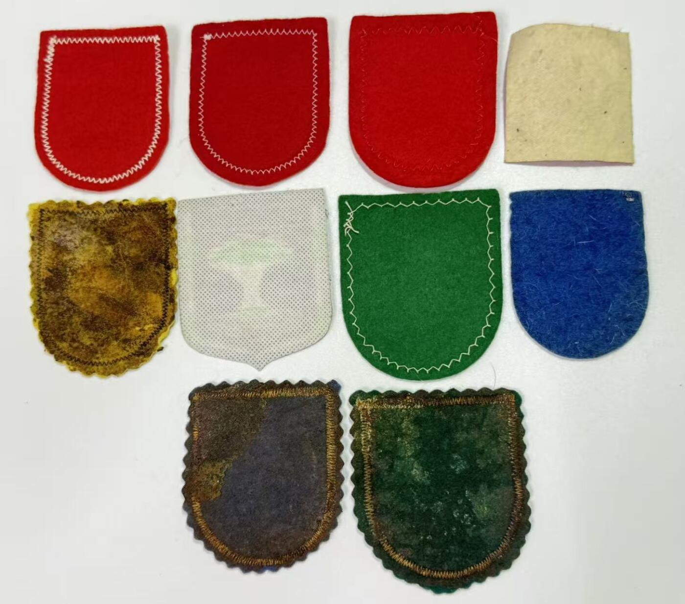 韵星假日精品2025秋季军品类拍卖会-- Rimey Holidays Boutique 2025 Autumn Militaria Sale 联邦德国臂章一组