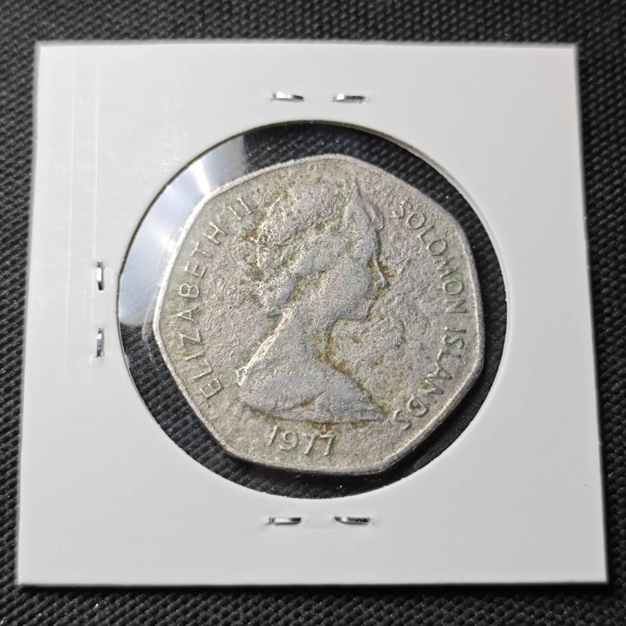 KK钱币收藏小铺  第363场  2月预留时间 周末发货  所罗门群岛1元 差品