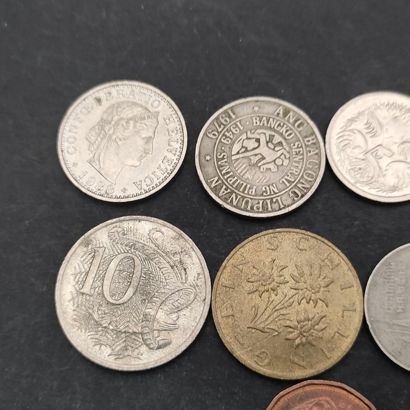 猩哥外币小铺➨【第200场】 硬币10个