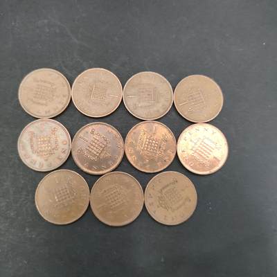 猩哥外币小铺➨【第200场】 - 一便士11个