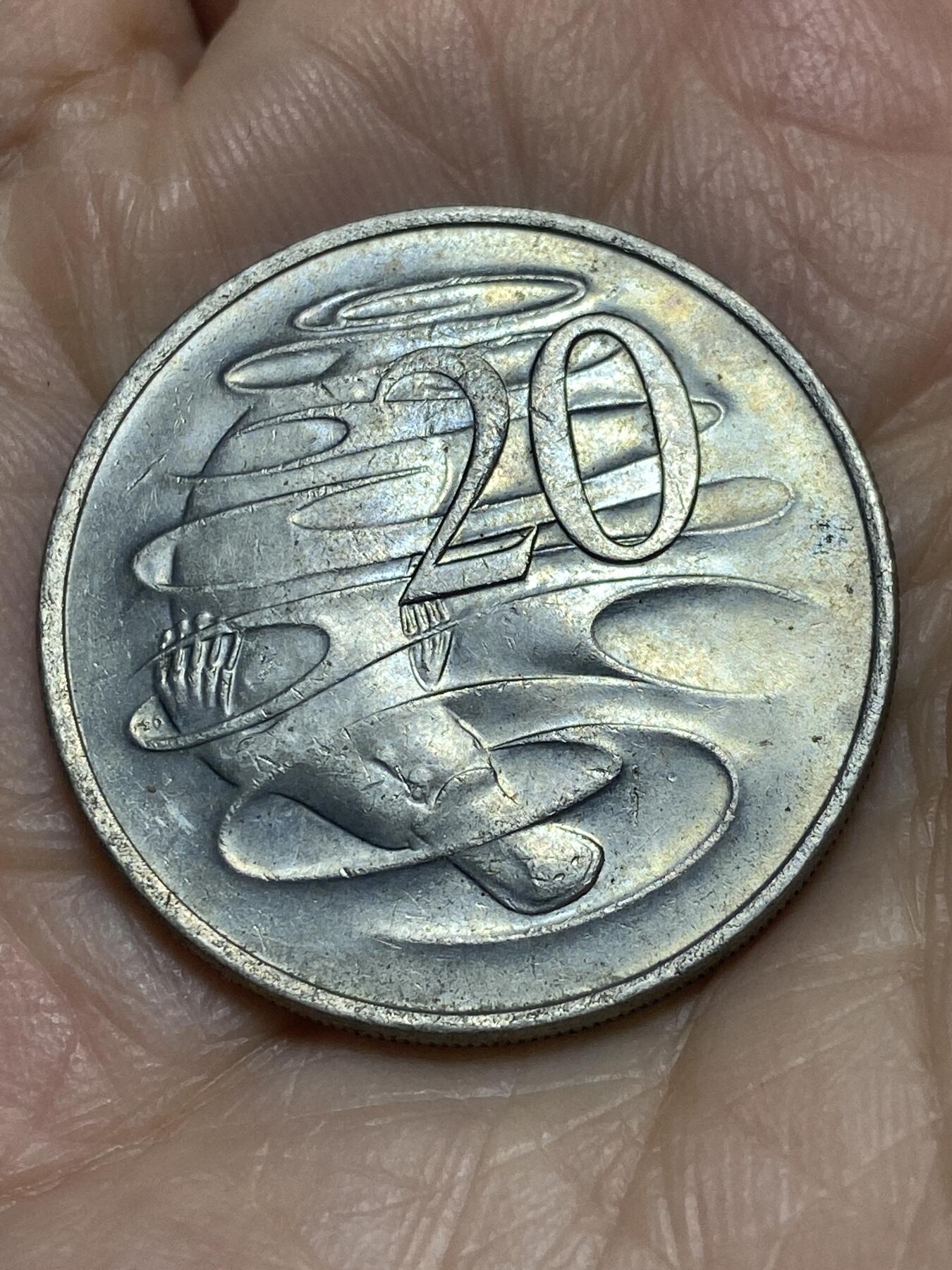 2025年第一百二十一场(总第一百四十七场）外国好品散币(免佣金) 澳大利亚🇦🇺1981年20分(伊丽莎白二世中年花冠)