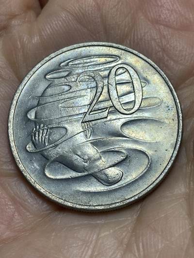 2025年第一百二十一场(总第一百四十七场）外国好品散币(免佣金) - 澳大利亚🇦🇺1981年20分(伊丽莎白二世中年花冠)