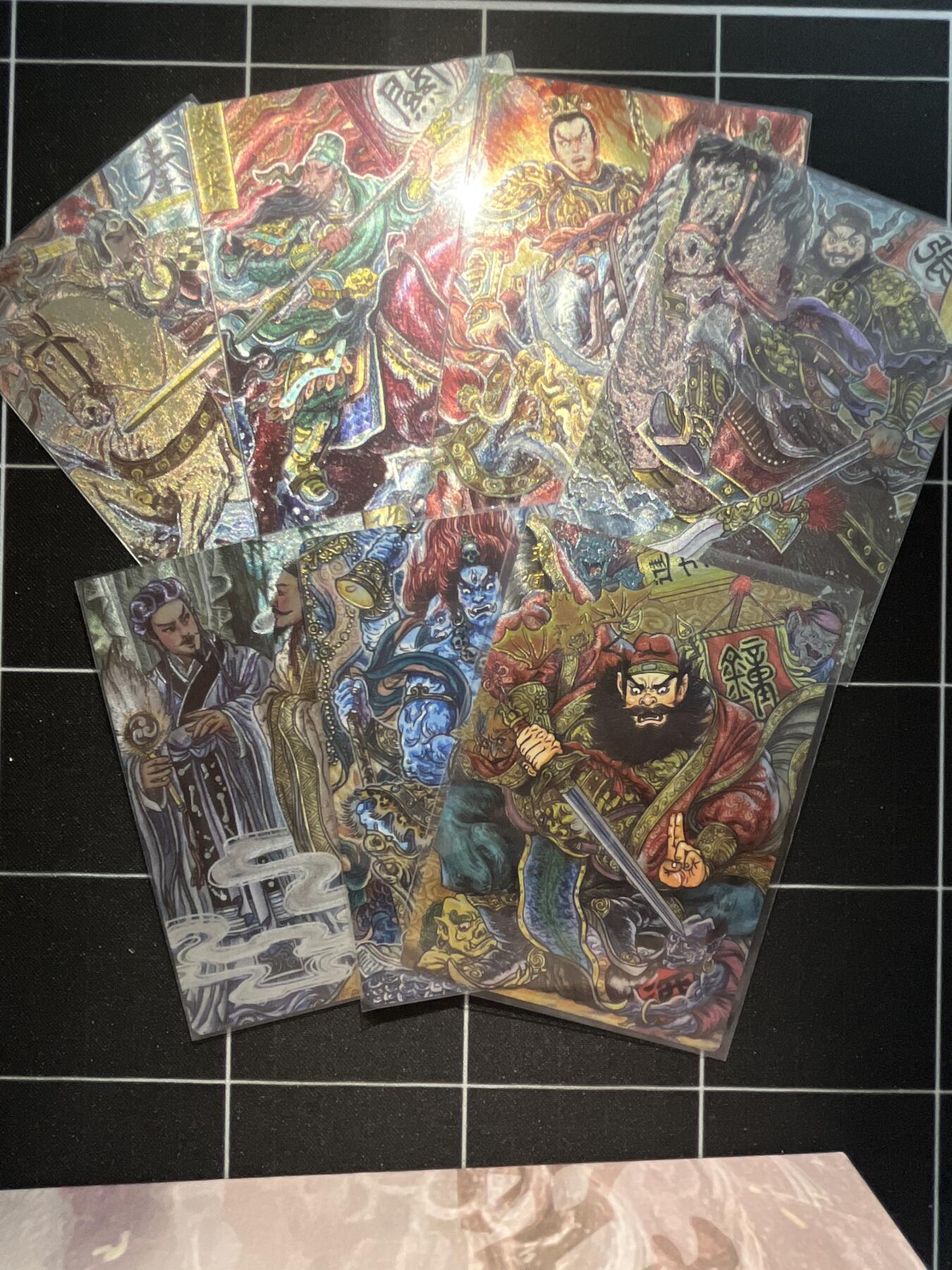 欢迎送拍、免费出卡没坑位费没手续费，各种换旧好卡 【折光】多吉 7张