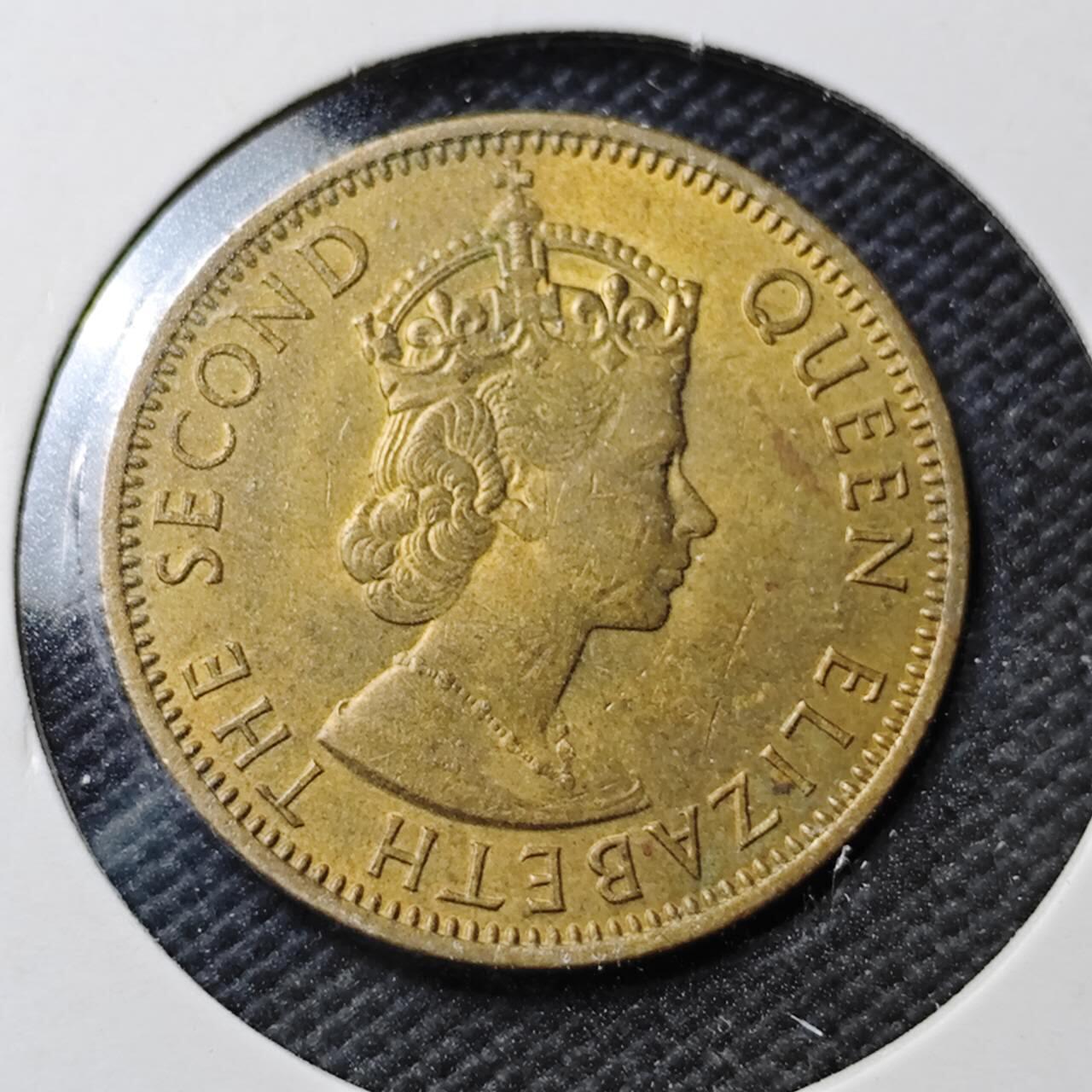 KK钱币收藏小铺  第363场  2月预留时间 周末发货  1964英属牙买加半便士铜币