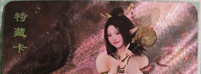 C先生卡牌 第15期 元集纪·刷子签·罐儿签·毒瘤签(持续收拍品中...) - 【粗闪】卡将文创《西游群芳录》萍萍  艺术卡