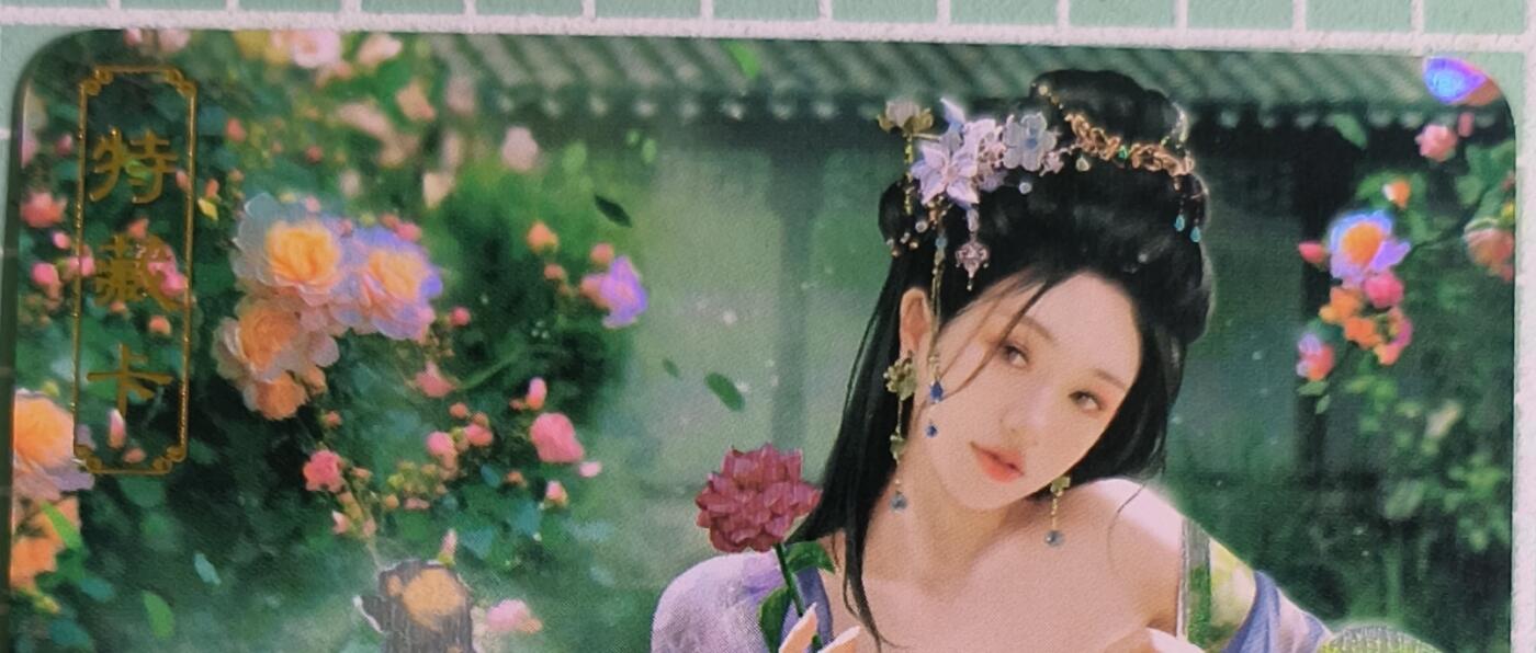 C先生卡牌 第15期 元集纪·刷子签·罐儿签·毒瘤签(持续收拍品中...) 【彩闪】卡将文创《绝代芳华》潘玉儿  艺术卡