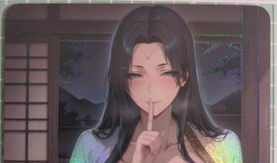 C先生卡牌 第15期 元集纪·刷子签·罐儿签·毒瘤签(持续收拍品中...) - 【彩闪】墨卡文化《满赠系列》樱岛椿 艺术卡