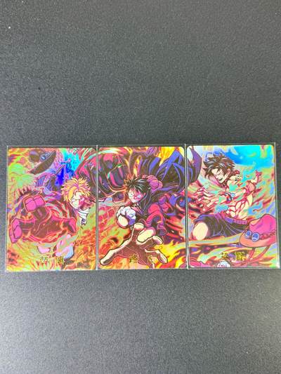 NO.14 好又多金牌大场，双11狂欢！每周一站式配齐，方便凑单！（周6晚8点截拍，卖家送拍0抽成！） - 海贼王卡牌 男主合集三拼卡 折光彩闪 3张