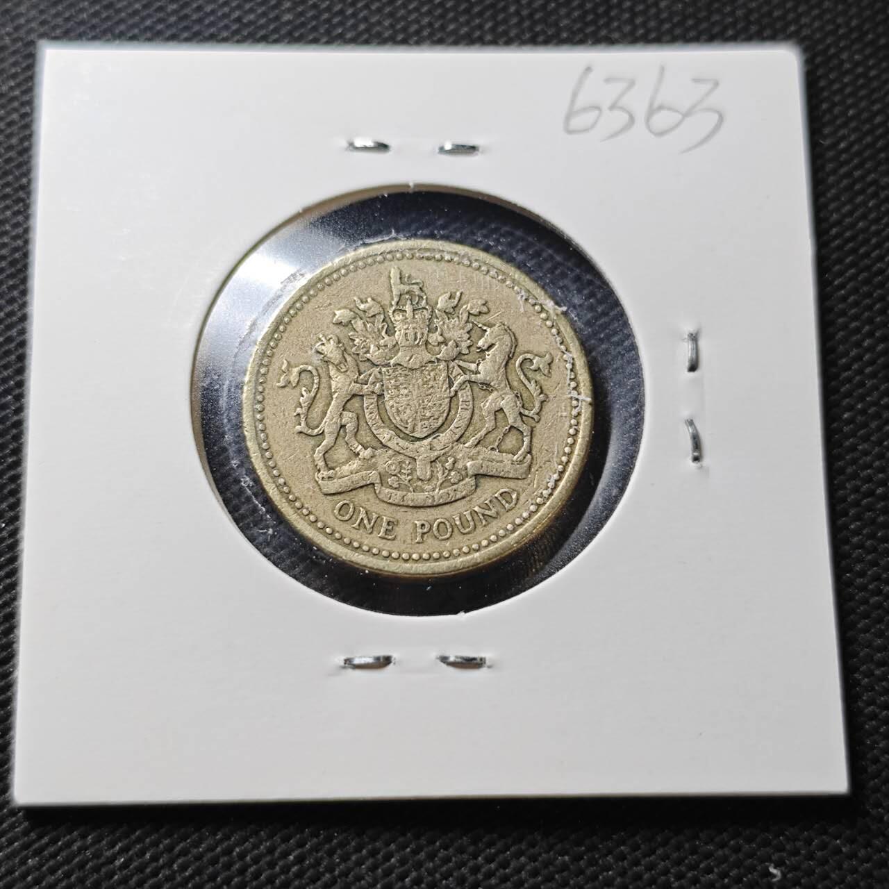 KK钱币收藏小铺  第363场  2月预留时间 周末发货  英国1镑