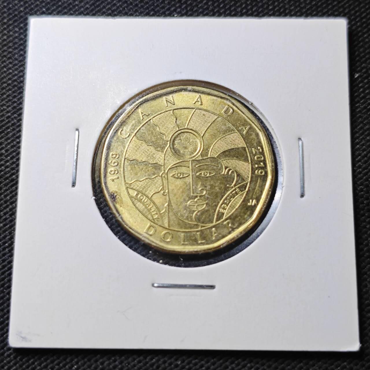 KK钱币收藏小铺  第363场  2月预留时间 周末发货  2019加拿大1元纪念币