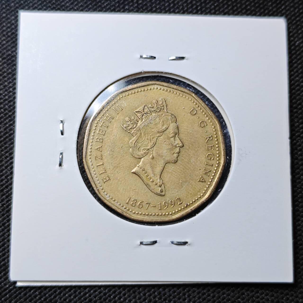 KK钱币收藏小铺  第363场  2月预留时间 周末发货  加拿大1元纪念币