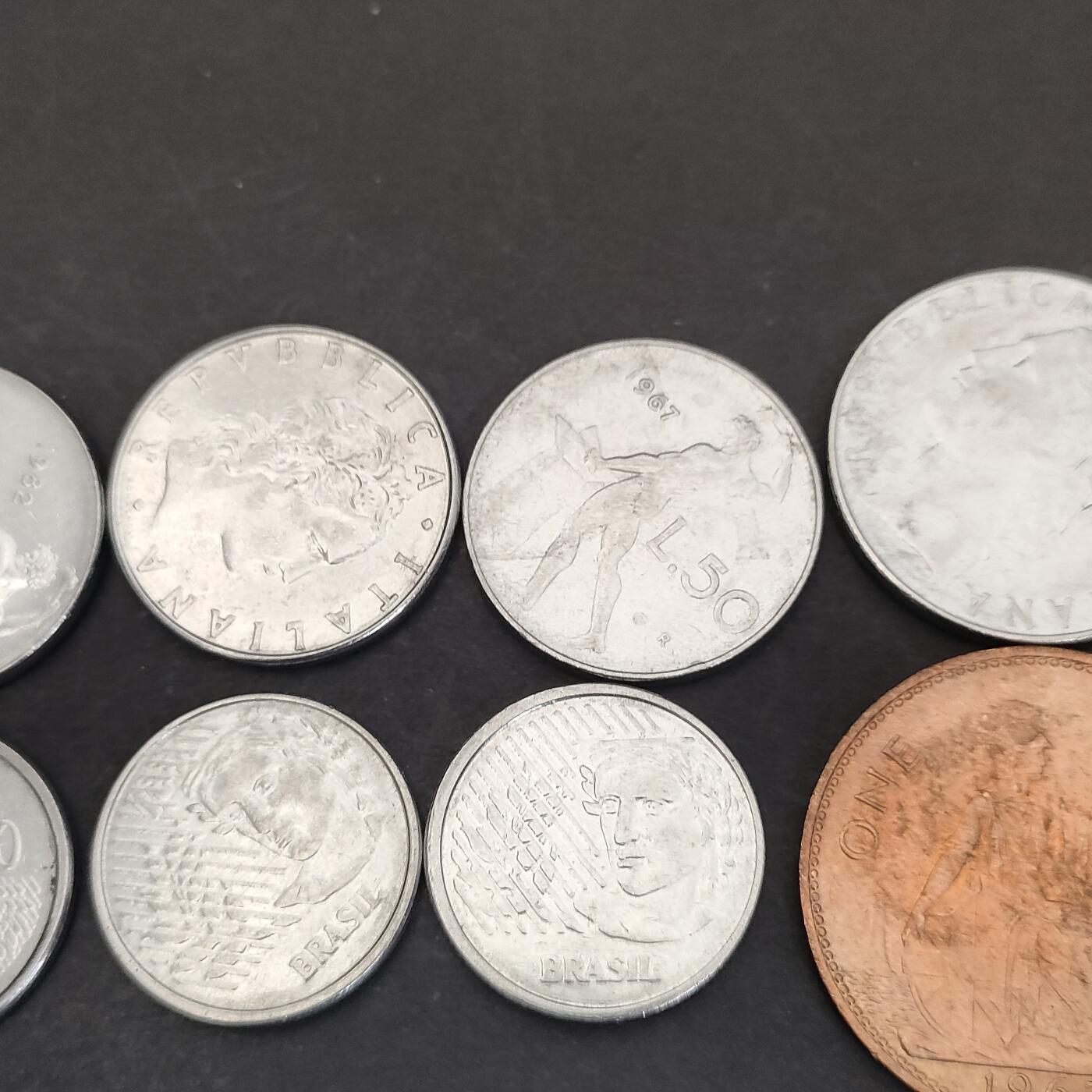 猩哥外币小铺➨【第200场】 硬币7个