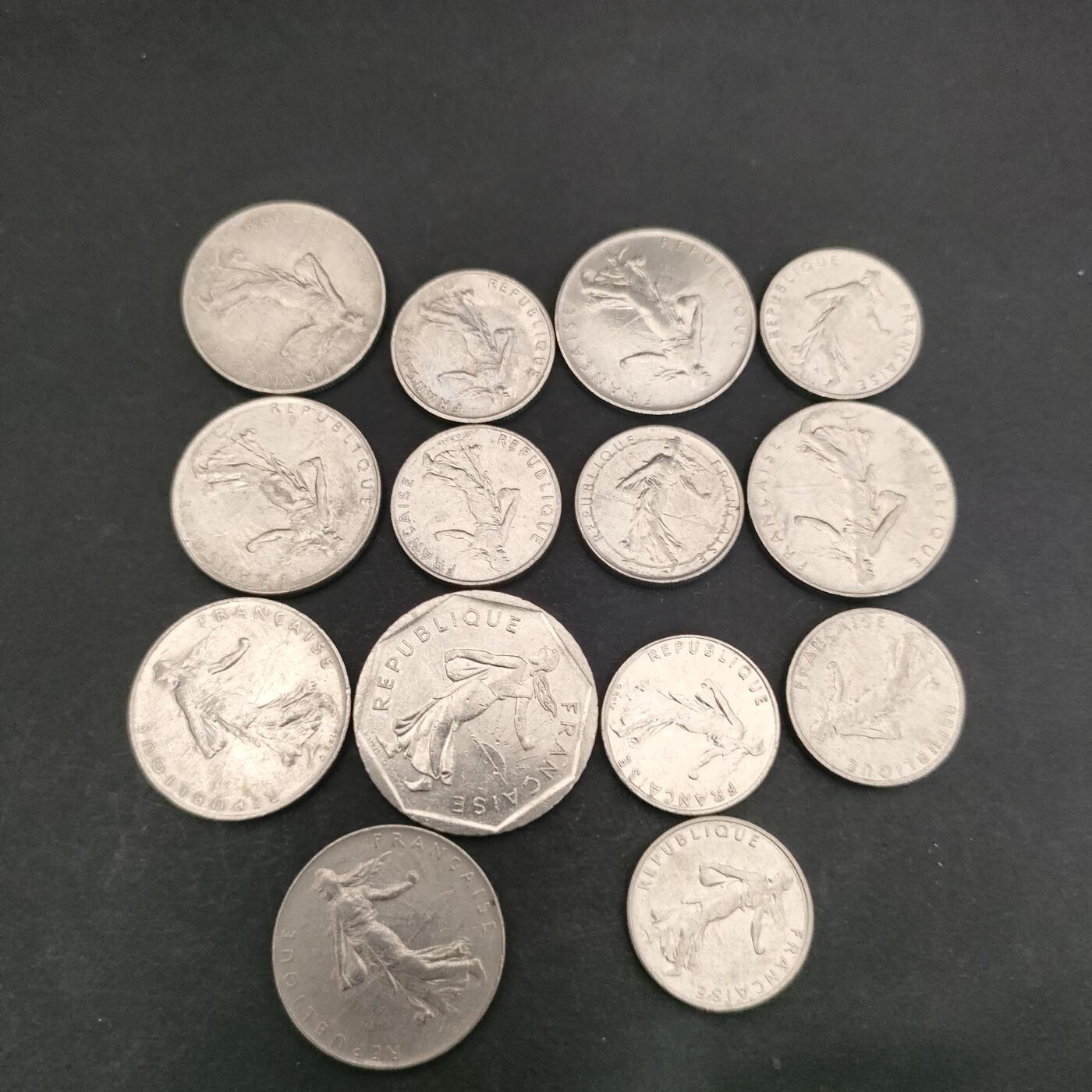 猩哥外币小铺➨【第200场】 法国14个